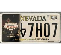 Biopracess Autentica targa americana Nevada Las Vegas Centennial Targa Targa 15,2 x 30,5 cm