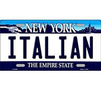 Biopracess italian new york state background novità targa targa 15x30 cm