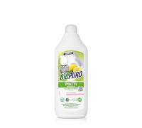 BIOPURO Detersivo Piatti, Concentrato, Naturale, Ecologico, 500mL, 100 Lavaggi, Con Flacone in Bio Plastica da canna da zucchero