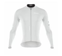 Bioracer - Epic Long Sleeve Jersey - Maglietta da ciclismo S bianco/grigio