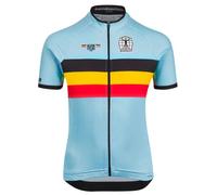 Maglia Bioracer Belgium Icon Classic manica corta blu bambini - 128