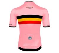Bioracer Maglia A Maniche Corte Icon Official Belgian Cycling Belgian Cycling Think Pink