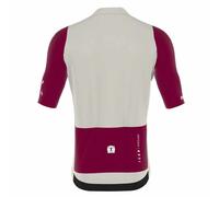 Maglia Bioracer Icon 2025 manica corta grigio chiaro bordeaux bambini - 152