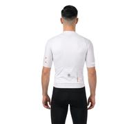 Bioracer Speedwear Road Race Short Sleeve Race Suit Bianco 2XL Uomo Cool Grey