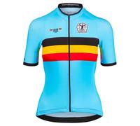 Bioracer - Women's Belgium Icon Classic Jersey - Maglietta da ciclismo S blu
