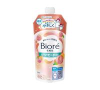 Biore u Body Wash Refill 340 mL - Gentle Cleansing Body Soap - Peachy Fresh Scent - Refill Pack - Made in Japan