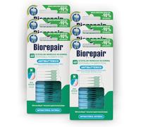 Biorepair, 5 Scovolini Interdentali Antibatterici, Delicati con Denti e Gengive, con Microrepair per una Pulizia Dentale Profonda, Formato Regular, Passaggio Interdentale 0,82mm