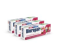 Biorepair Bimbi, Dentifricio Protezione Carie, Bambini 0-6 Anni, Con Estratto di Fragola, Con MicroRepair, Clinicamente Testato, Senza Fluoro e Coloranti, 3x50ml