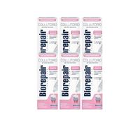Biorepair, Collutorio ad Alta Densità Protezione Gengive, Aiuta a Combattere L'Infiammazione Gengivale, Con Acido Ialuronico, Microrepair, Zinco PCA, No Fluoro, Senza Alcol e Clorexidina, 6x500ml