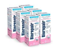 Biorepair, Collutorio ad Alta Densità Protezione Gengive, Combatte il Sanguinamento Gengivale e Parodontite, con Acido Ialuronico e Zinco Antibatterico, Senza Fluoro, Alcool e Clorexidina, 6x500ml