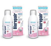 Biorepair, Collutorio ad Alta Densità Protezione Gengive, Combatte il Sanguinamento Gengivale e Parodontite, con Acido Ialuronico e Zinco Antibatterico, Senza Fluoro, Alcool e Clorexidina, 500ml