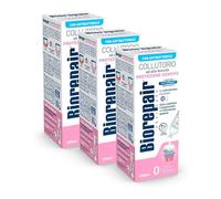 Biorepair, Collutorio ad Alta Densità, Protezione Gengive, con Acido Ialuronico e Zinco Antibatterico Aiuta a Combattere la Paradontite, Senza Fluoro, Alcool e Clorexidina, 500ml - 3 Confezioni