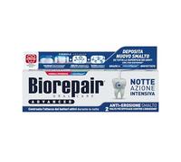 Biorepair, Dentifricio Advanced Notte Azione Intensiva, Anti-Erosione Smalto, Con MicroRepair, Zinco PCA, Xilitolo, Senza Fluoro, 75ml
