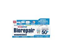 Biorepair, Dentifricio Advanced Protezione Completa 50+, Per Adulti Over 50, Con MicroRepair, Probiotici e Estratti Antiossidanti, Senza Fluoro, 3x75ml