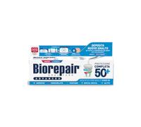 Biorepair, Dentifricio Advanced Protezione Completa, per Adulti 50+, 75 ml | Dentifricio per Adulti over 50, Con MicroRepair, Probiotici e Estratti Antiossidanti, Senza Fluoro