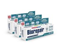 Biorepair, Dentifricio Advanced Scudo Attivo Smalto, Anti-Carie, Con MicroRepair, Lattoferrina e Zinco PCA, Senza Fluoro, 3x75ml