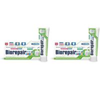 Biorepair, Dentifricio Junior 6-12 anni, Dentifricio per Bambini senza Fluoro, con Vitamina E, Antiossidante, per Gengive Sane, Rinfrescante Gusto Menta, 75 ml (Confezione da 2)