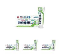 Biorepair, Dentifricio Junior 6-12 anni, Dentifricio per Bambini senza Fluoro, con Vitamina E, Antiossidante, per Gengive Sane, Rinfrescante Gusto Menta, 75 ml (Confezione da 4)