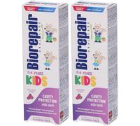 Biorepair Dentifricio Kids Uva 0/6 Anni 2x50 ml