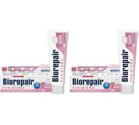 Biorepair Dentifricio PERIBIOMA Protezione Gengive, Con Acido Ialuronico, MicroRepairBIOMA e Probiotici, Combatte Infiammazioni Gengivali e Alitosi, Senza Fluoro, Senza Parabeni, 75ml