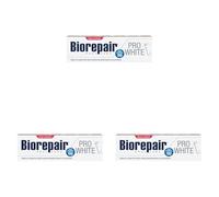 Biorepair, Dentifricio Pro White, Per Denti Più Bianchi e Lucenti, Con Microrepair, Tecnologia Sbiancante PVP, Senza Fluoro e Parabeni, 60ml (Confezione da 3)