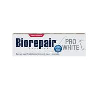 Biorepair, Dentifricio PROWHITE FILLER, Smalto Più Bianco e Liscio, 75 ml | Riempe le Micro-Imperfezioni con Più MicroRepair, Tecnologia Sbiancante PVP, Senza Fluoro e Parabeni, Formula Potenziata