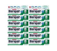 Biorepair, Dentifricio Total Protective Repair, Protezione da Carie, Tartaro e Placca, Difesa Smalto, Con MicroRepair, Azione Antibatterica, Senza Fluoro e Parabeni, 12x75ml