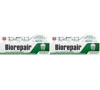 Biorepair, Dentifricio Total Protective Repair, Ripara lo Smalto, Protegge da Placca, Tartaro e Carie, Con Microrepair, Senza Fluoro e Parabeni, 60ml (Confezione da 2)