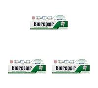 Biorepair, Dentifricio Total Protective Repair, Ripara lo Smalto, Protegge da Placca, Tartaro e Carie, Con Microrepair, Senza Fluoro e Parabeni, 60ml (Confezione da 3)