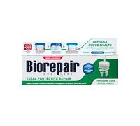 Biorepair, Dentifricio Total Protective Repair, Ripara lo Smalto, Protegge da Placca, Tartaro e Carie, Ripara lo Smalto, Mantiene l'Alito Fresco, Dentifricio Senza Fluoro, 75 ml