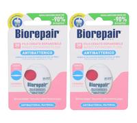 Biorepair® Filo Interdentale Antibatterico Cerato Espandibile 2x1 pz F
