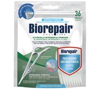 Forcelle Interdentali Monouso Per Spazi Regolari E Stretti - Biorepair Flosser 36 pz.