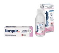 Biorepair Kit Plus Parodontgel + Protezione Gengive Collutorio Con Acido Ialuronico
