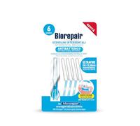 Biorepair, Scovolini Interdentali Ultrafine, Spazio Interdentale 0,60mm, Protezione Antibatterica Sempre Attiva, Facile da Usare, Con Microrepair, SCP, 1 Confezione da 6 Pezzi