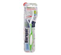 Biorepair Antibacterial Junior Toothbrush Medium Soft spazzolino antibatterico per bambini da 6 a 12 anni