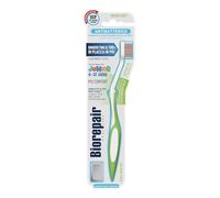 Biorepair Antibacterial Junior Toothbrush Medium Soft spazzolino antibatterico per bambini da 6 a 12 anni