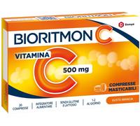 bioritmon C 500 Vitamina C per Difese Immunitarie 20 Compresse Masticabili