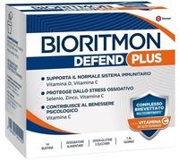 Bioritmon Defend Plus Integratore Alimentare per Difese Immunitarie 14 Bustine +