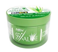 BioRLX 99% gel di aloe vera con collagene e acido ialuronico 230 ml 8,45 Fl Oz Jar - per corpo viso, capelli & scalp, After Sun Relief, Natural, Soothing, Idratazione