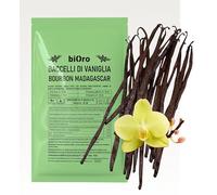 BIORO Vaniglia Bourbon del Madagascar - 15 Baccelli Extra Grandi 16-18 cm - Aroma Intenso e Naturale - Qualità Gourmet da Coltivazioni Sostenibili - Ideale per Dolci, Gelati ed Estratti