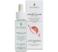 Nature's Acque Unicellulari Acido Jaluronico Gocce Viso Anti Age 30 ml