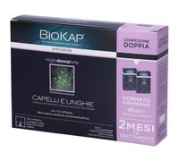 Bios Line Biokap Anticaduta Miglio Donna Forte Capelli e Unghie 60+60