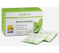 BIOS LINE Buonerbe Tisana Forte, 20 bustine con Filtro Salva Aroma, Ideale per Favorire La Fisiologica Attività Intestinale, Rimedio per Intestino Irritabile