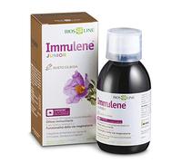 BIOS LINE - Immulene junior Integratore Alimentare con Echinacea Purpurea, Cistovir e Succo di Sambuco per Difese Naturali e Funzioni Respiratorie 200ml