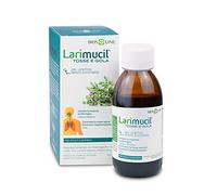 BIOS LINE Larimucil Tosse e Gola, Sciroppo Integratore Alimentare, Integratore Tosse, Gel Fluido Lenitivo, Contrasta Tosse Secca e Grassa, Lenisce la Mucosa Orofaringea, Flacone 120ml Senza Zucchero