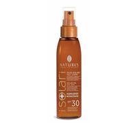Solari Nature's Olio Solare SPF 30 con Stimolatore di Abbronzatura 150 ml