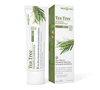 BIOS LINE Pomata Eudermica Bio Tea Tree, Pomata Lenitiva, In Caso di Sensazione di Fastidio e Prurito Cutaneo, Con Olio di Mandorle Dolci, 50 ml