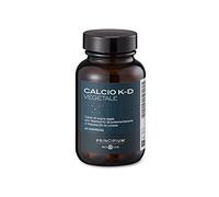BIOS LINE Principium Calcio K-D vegetale, Integratore Alimentare per Rafforzare Ossa e Denti, Senza Glutine e Lattosio, Vegan, 60 Compresse