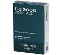 Principium d3 2000 u.i vegetale 60 compresse orosolubili