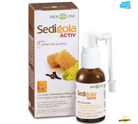 Bios Line Sedigola Activ Spray - 30 ml Spray naturale per la gola